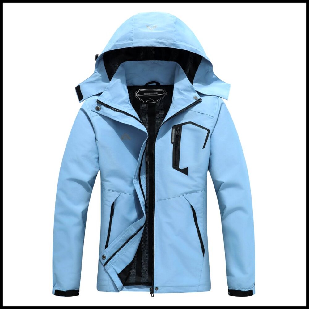 Waterproof Lightweight Rain Jacket Windproof Brea… - image 1